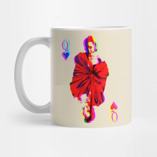 Billie Holiday queen of hearts Mug